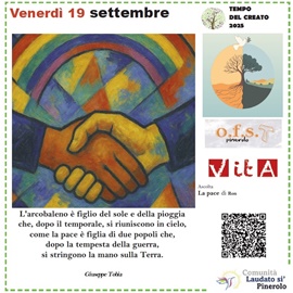 Venerdì 19 settembre 2025